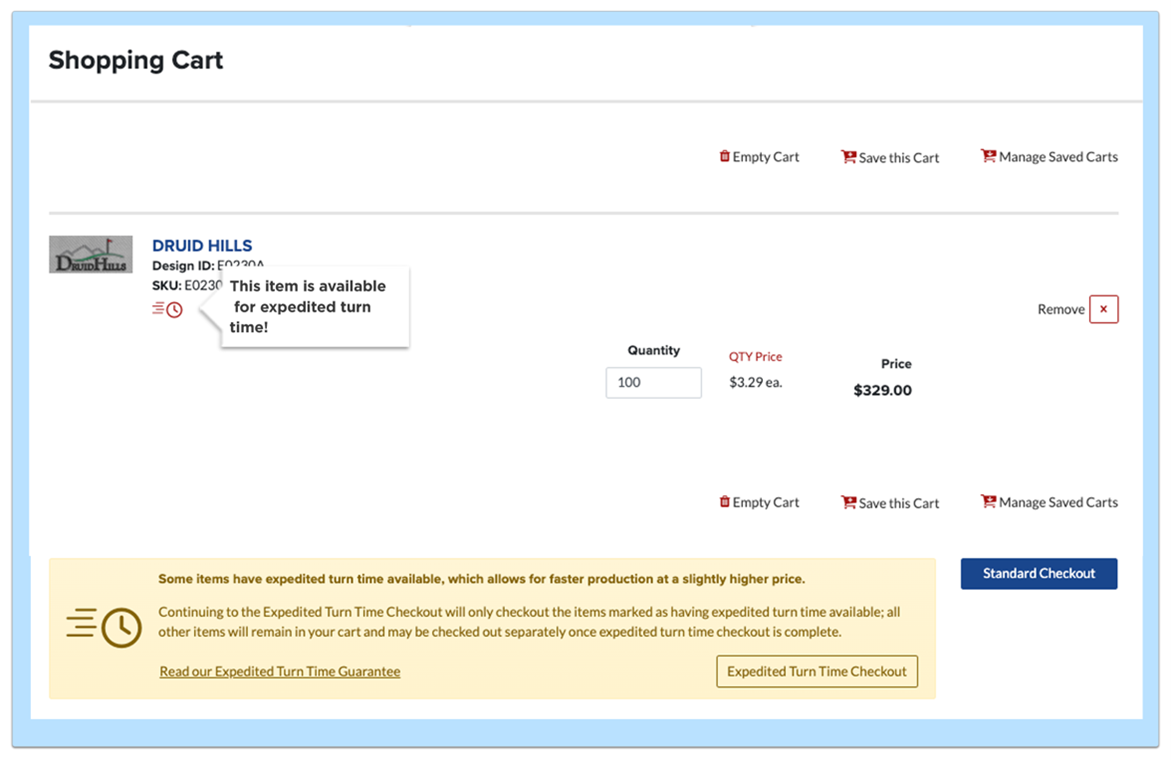 World Emblem now Offers Expedited Turn Times Service | World Emblem