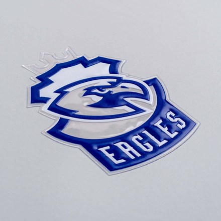FlexStyle Flat Clear eagles emblem laid at a hard angle