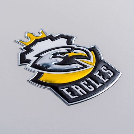 FlexStyle Flat Metallic eagles emblem laid at a hard angle