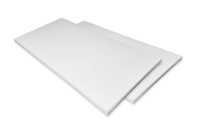 White 3D Patch Rubber Pads
