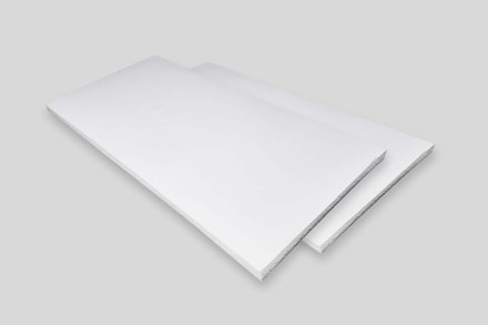 White 3D Patch Rubber Pads