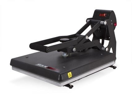 Hotronix Maxx Digital Cap Heat Press closed angled left